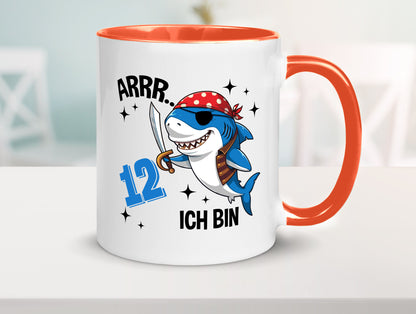 12. Geburtstag | 12 Jahre Arr Pirat Hai Piraten Geschenk Geschenkidee lustiger