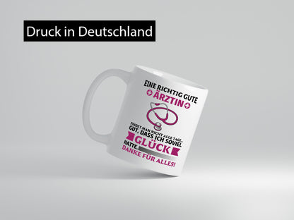 Dankeschön für Ärztin | Arzt Tasse Danke Alles vl8 lustiger Spruch Geschenk