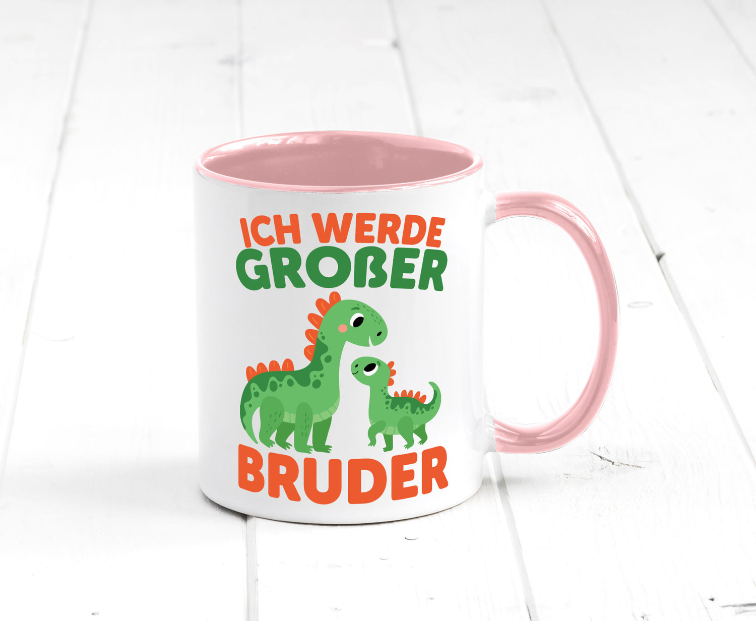 Ich werde Großer Bruder | Dino Brudersaurus lustig Humor Geschenkidee Geschenk