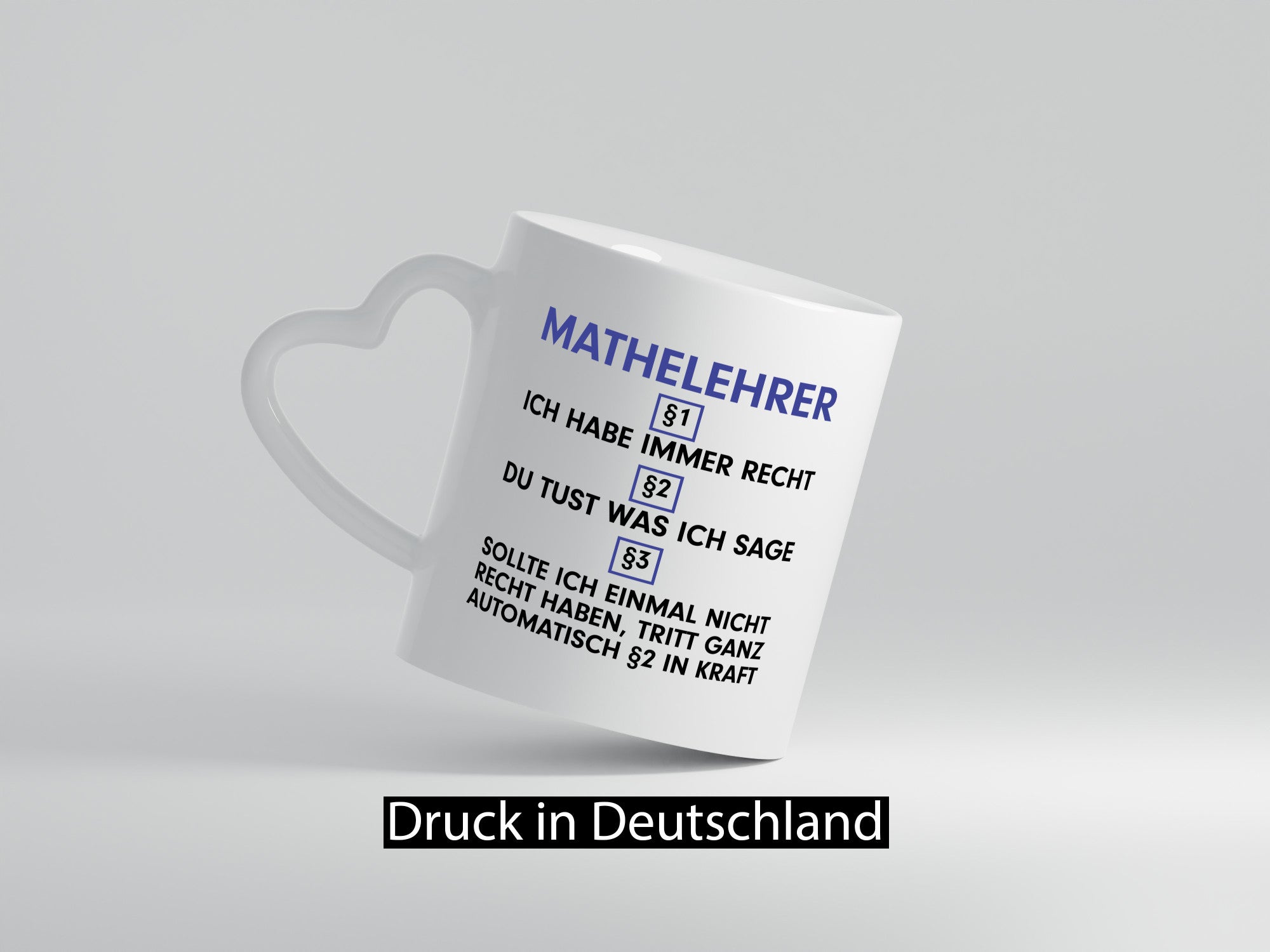 Ich habe immer Recht Mathelehrer | Lehrer Mathe v2 lustiger Spruch Geschenk