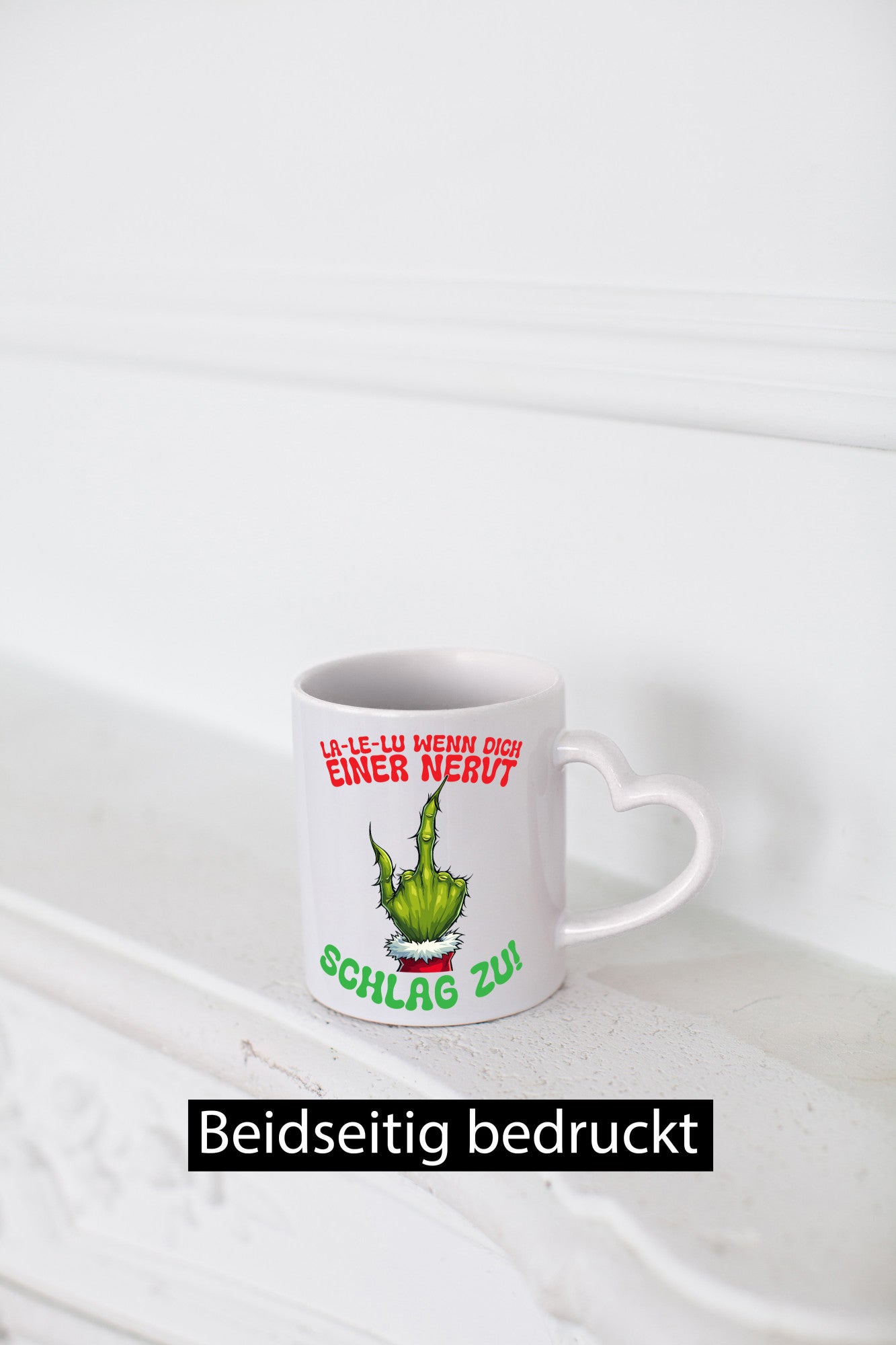 La Le Lu | Weihnachten Weihnachtsmuffel Lichter vl15 Geschenkidee Humor Tasse
