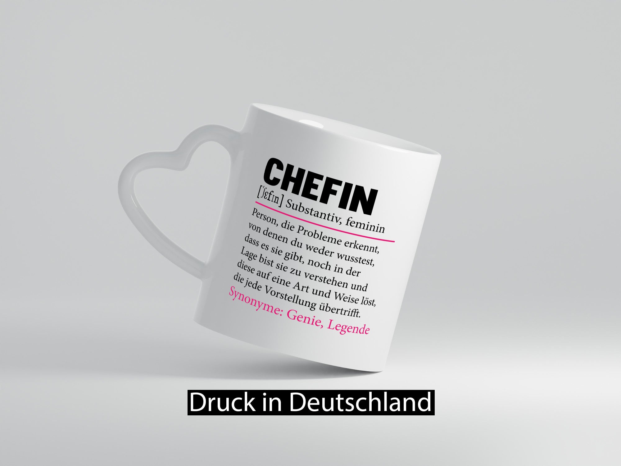 Chefin | lustig Führungskraft Vorgesetzte lustiger Spruch Geschenk Arbeit