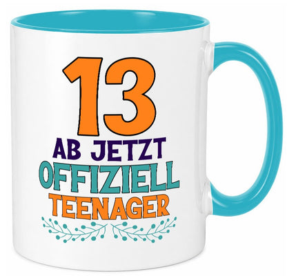 13. Geburtstag | Mädchen Tasse Teenager Spruch vl5 Geschenk Geschenkidee