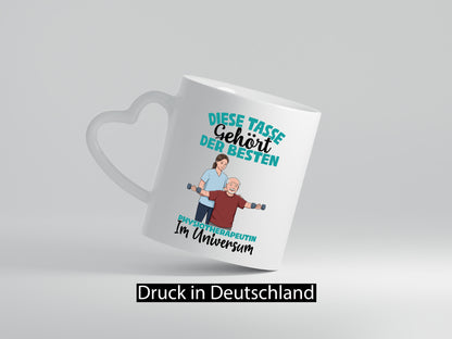 Im Universum: Physiotherapeutin lustiger Spruch Geschenk Humor Geschenkidee