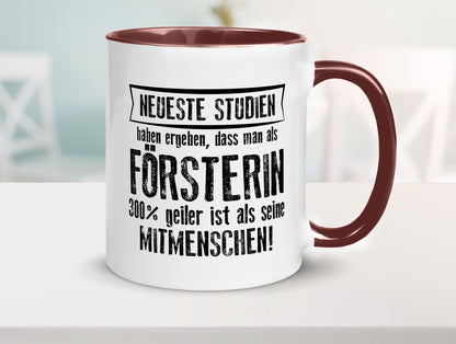 Neuste Studien: Försterin | Forst Arbeit Geschenkidee Kollegen Büro Humor Tasse