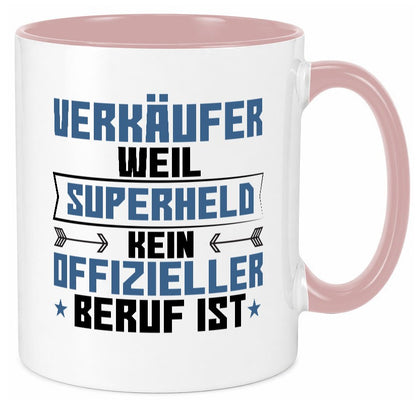 Superheld Verkäufer | Kollege Verkaufsjob Geschenkidee Arbeit Kollegen Büro Tasse