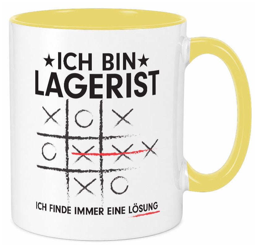 Löse Probleme: Lagerist | Lageristen Lager Arbeiter lustiger Spruch Geschenk Tasse