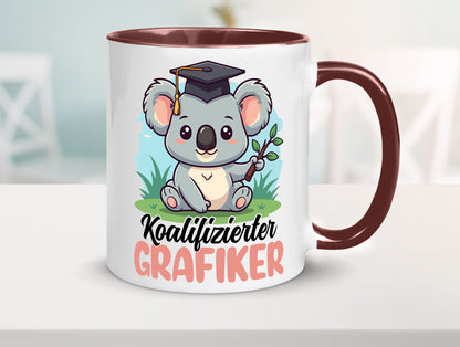 Koalifizierter Grafiker | Grafik Design lustiger Spruch Geschenk Humor