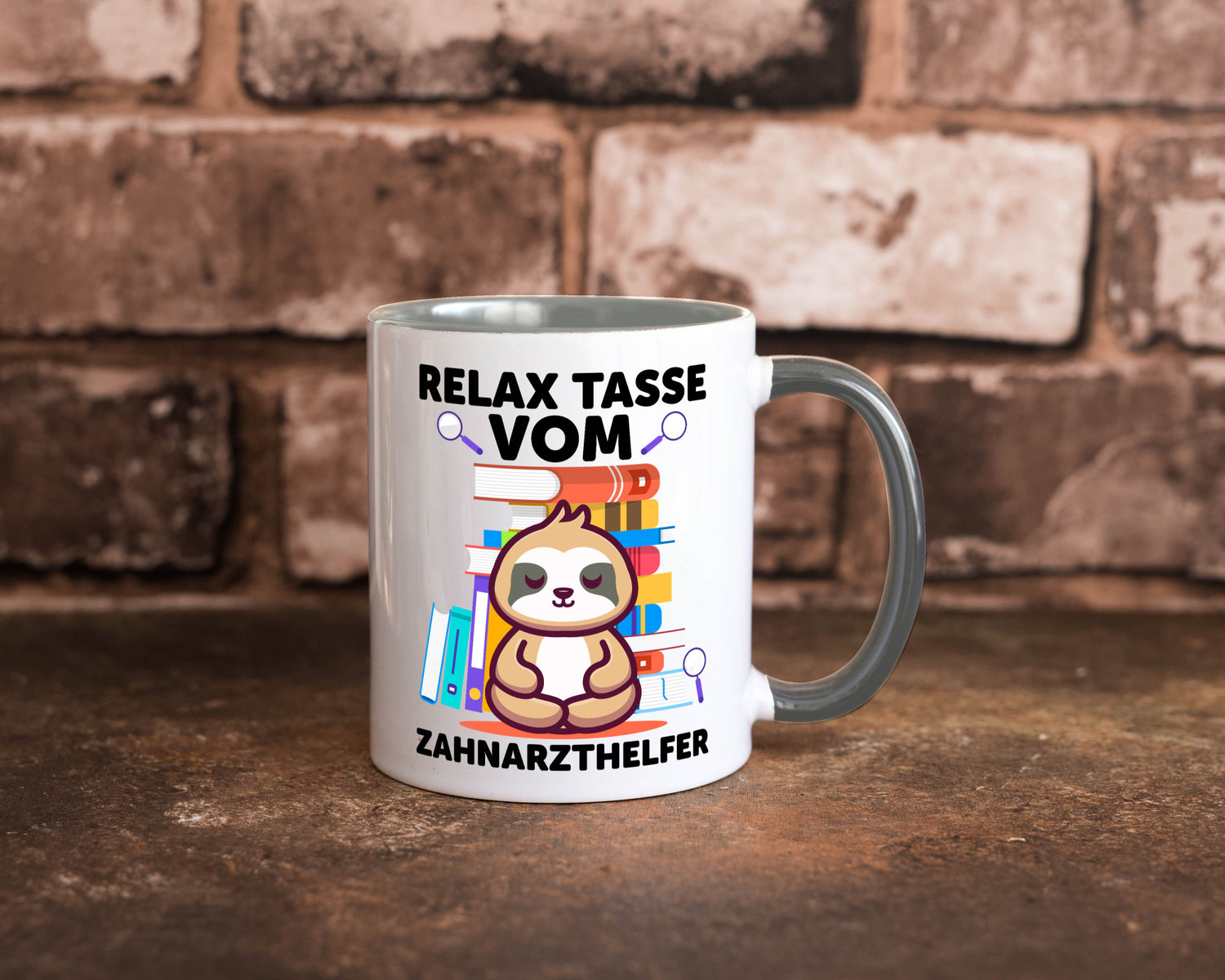 Relax Tasse: Zahnarzthelfer | Zahnmedizin lustig Humor Geschenkidee Geschenk