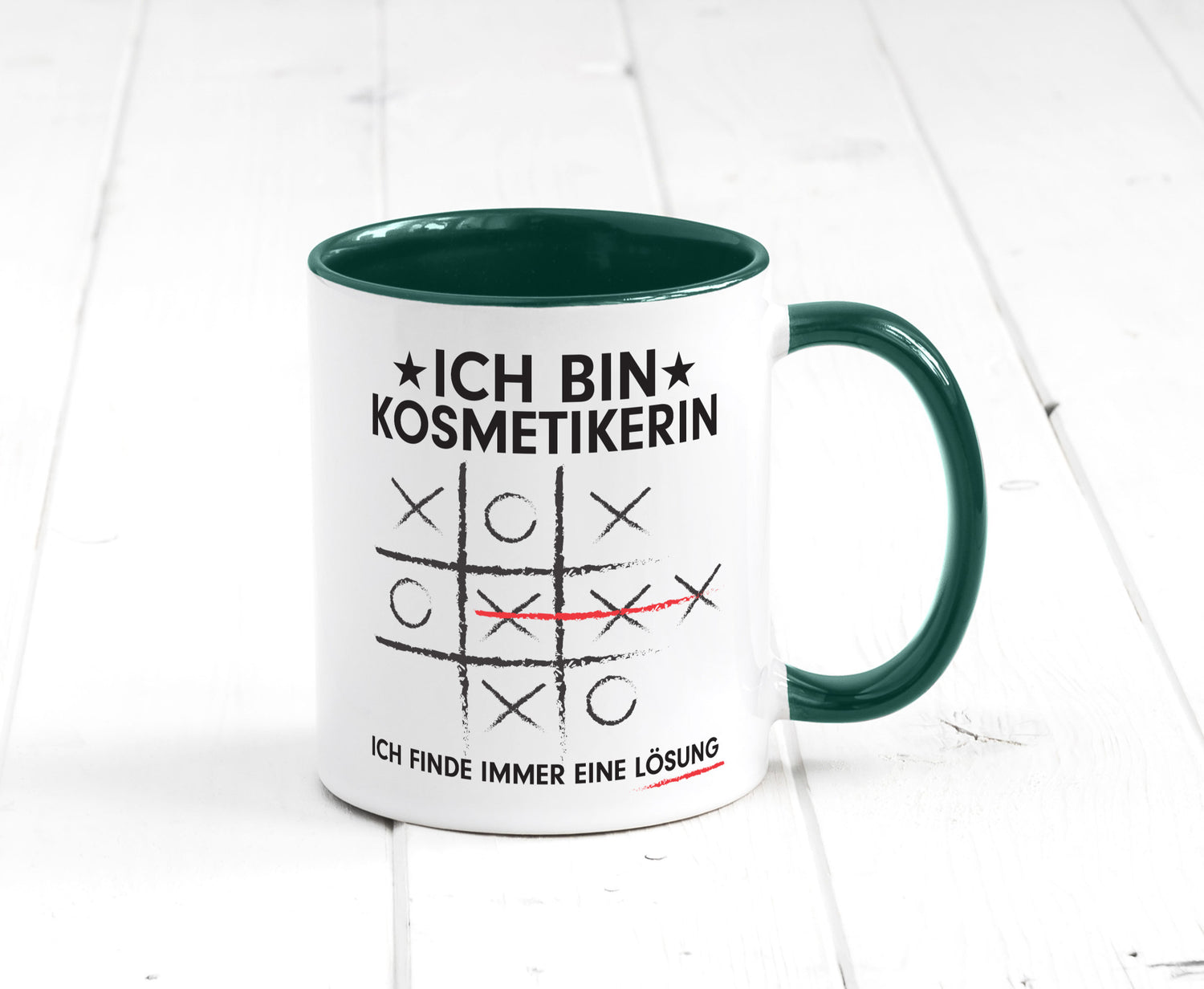 Löse Probleme: Kosmetikerin | Kosmetik Stylistin Geschenk Humor Geschenkidee
