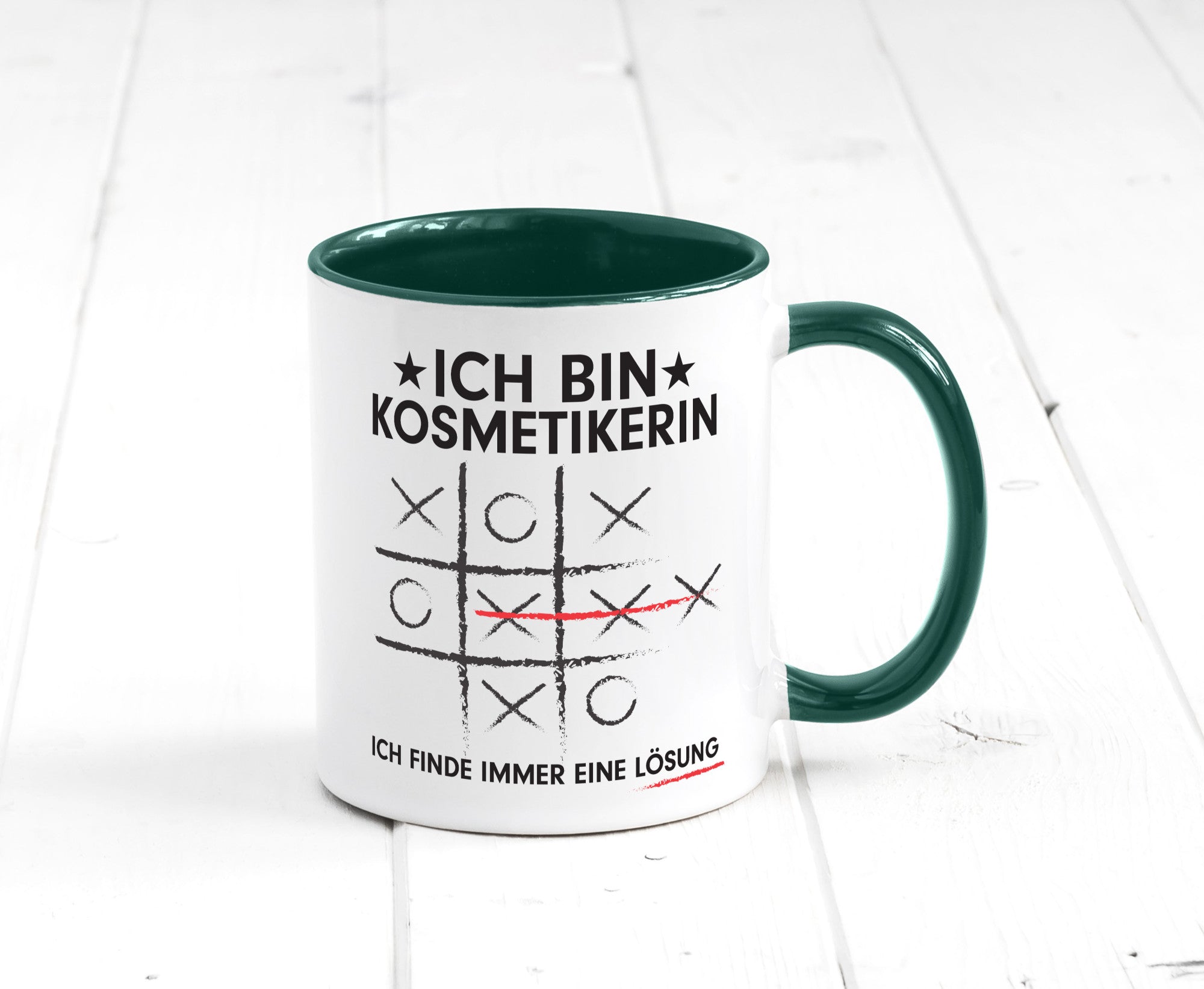 Löse Probleme: Kosmetikerin | Kosmetik Stylistin Geschenk Humor Geschenkidee
