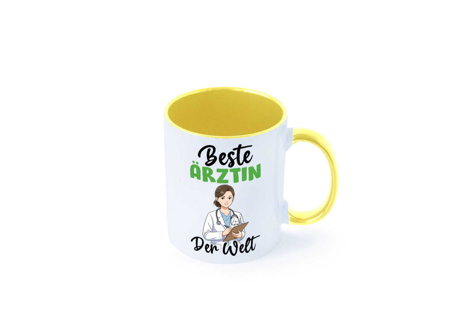 Beste Ärztin | Medizin Doktorin Fachärztin v2 Humor Geschenkidee Tasse