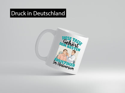 Im Universum: Akustiker | Akustik Hörgeräteakustik Geschenk Humor Geschenkidee