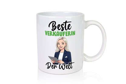 Beste Verkäuferin| Kollegin | Verkaufsjob v2 lustiger Spruch Geschenk Arbeit