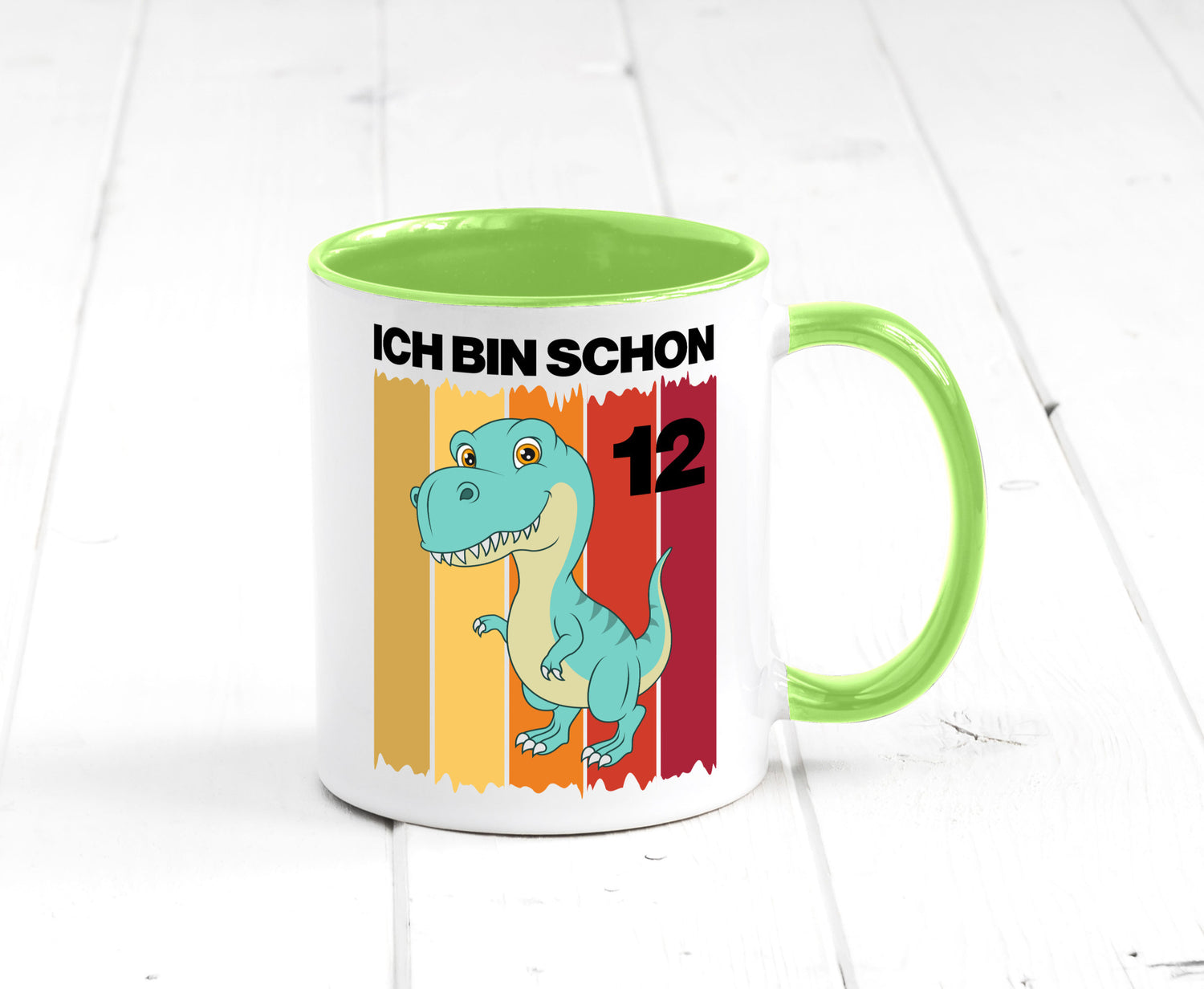 12. Geburtstag | 12 Jahre Dinosaurier lustiger Spruch Geschenk Geschenkidee