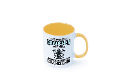 Wir brauchen kein Navi unsere Kunden geben Rauchzeichen lustiger Spruch