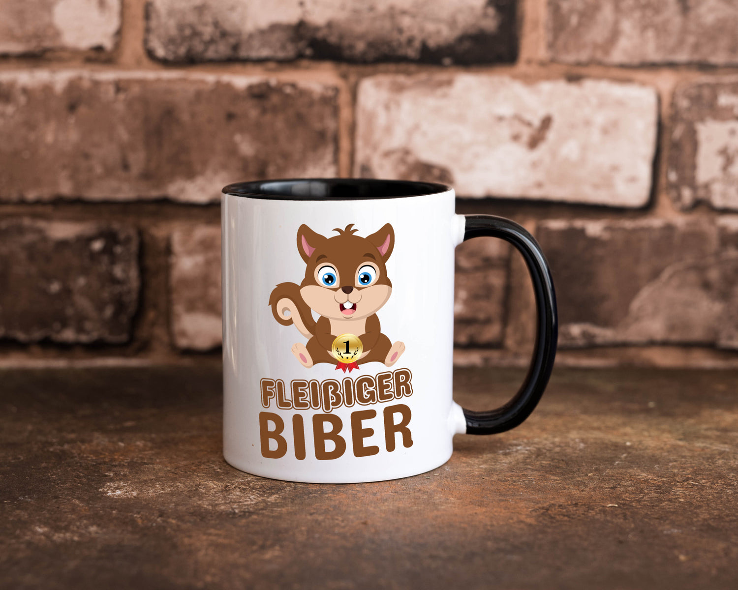 Fleißiger Biber | Motiv Tasse Kinder Geburtstag lustig Geschenkidee Geschenk