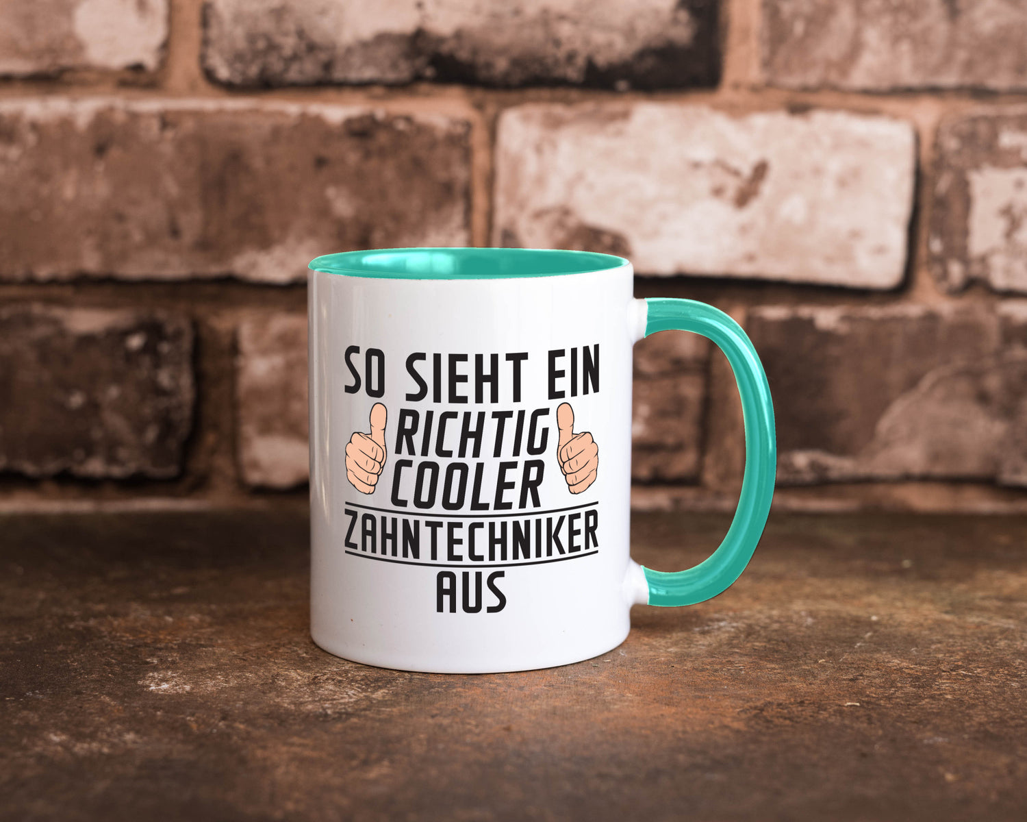 Richtig Cooler Zahntechniker | Zahnmedizin Geschenkidee Humor Tasse