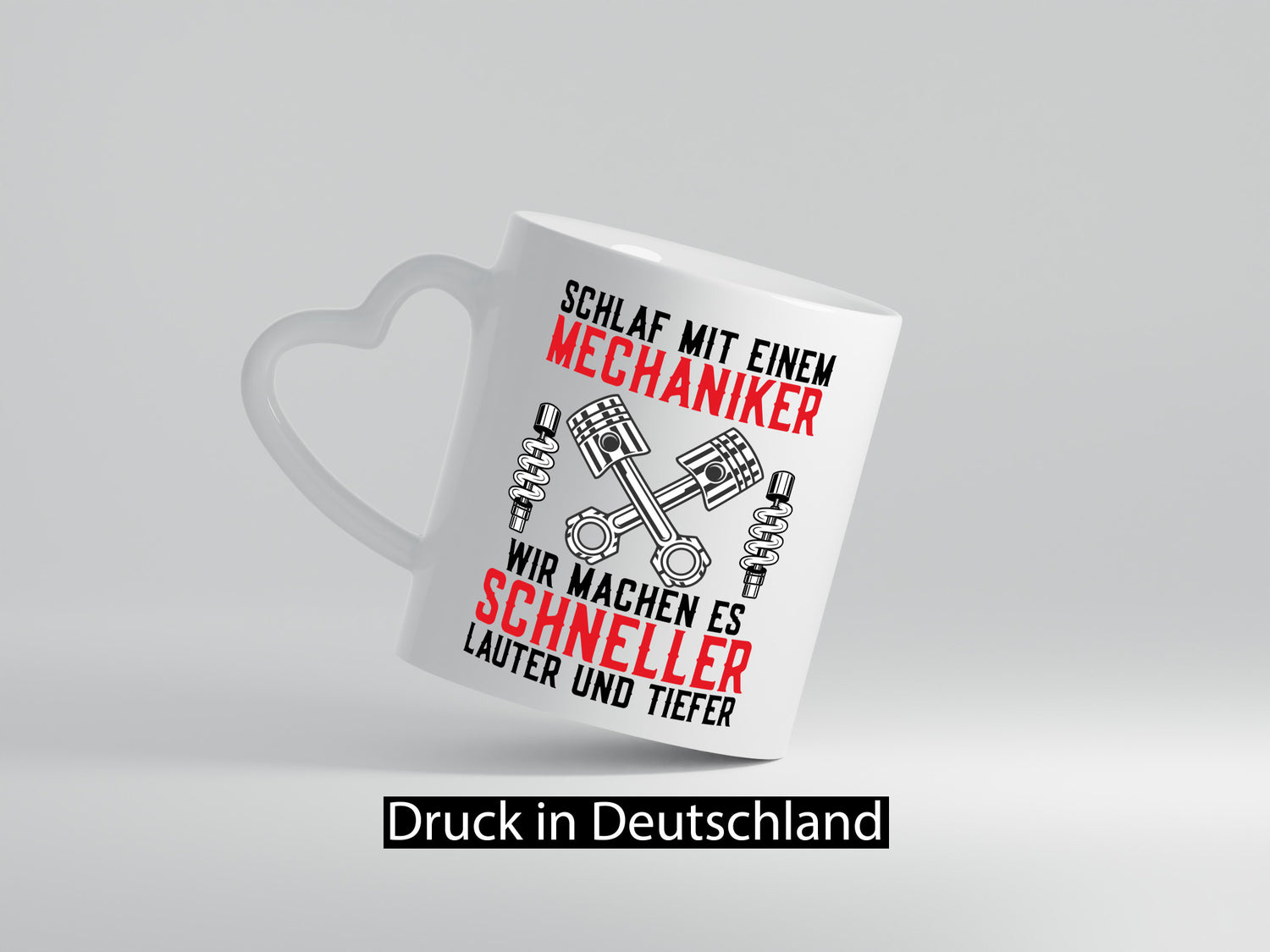Schlafe mit Mechaniker | Laut und Tief Werkzeug Motor Humor Geschenkidee Tasse