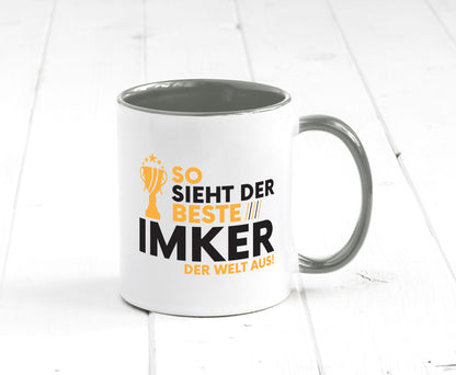Der Weltbeste Imker | Imkerei lustiger Spruch Geschenk Humor Geschenkidee Tasse