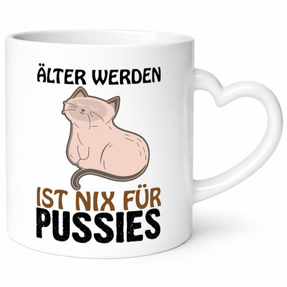 Alt werden is nichts lustig Humor Geschenkidee Geschenk Tasse