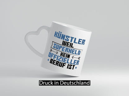 Superheld Künstler | Spruch lustig Kunst Geschenk Humor Geschenkidee lustiger