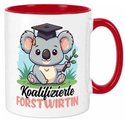 Koalifizierte Forstwirtin | Forst Wirtin lustig Humor Geschenkidee Geschenk