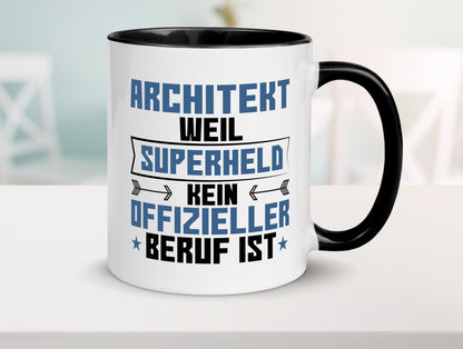 Superheld Architekt | Architektur Büro Geschenk Arbeit Kollegen lustiger Spruch