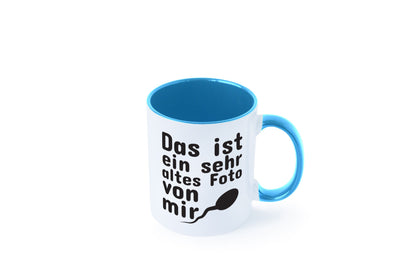 Sehr altes Foto von mir | lustige Tasse Männer Humor Geschenk Geschenkidee