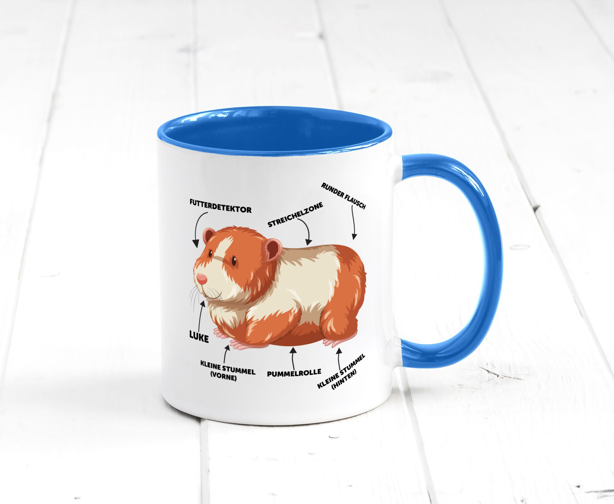 Meerschwein Geschenkidee Humor Tasse