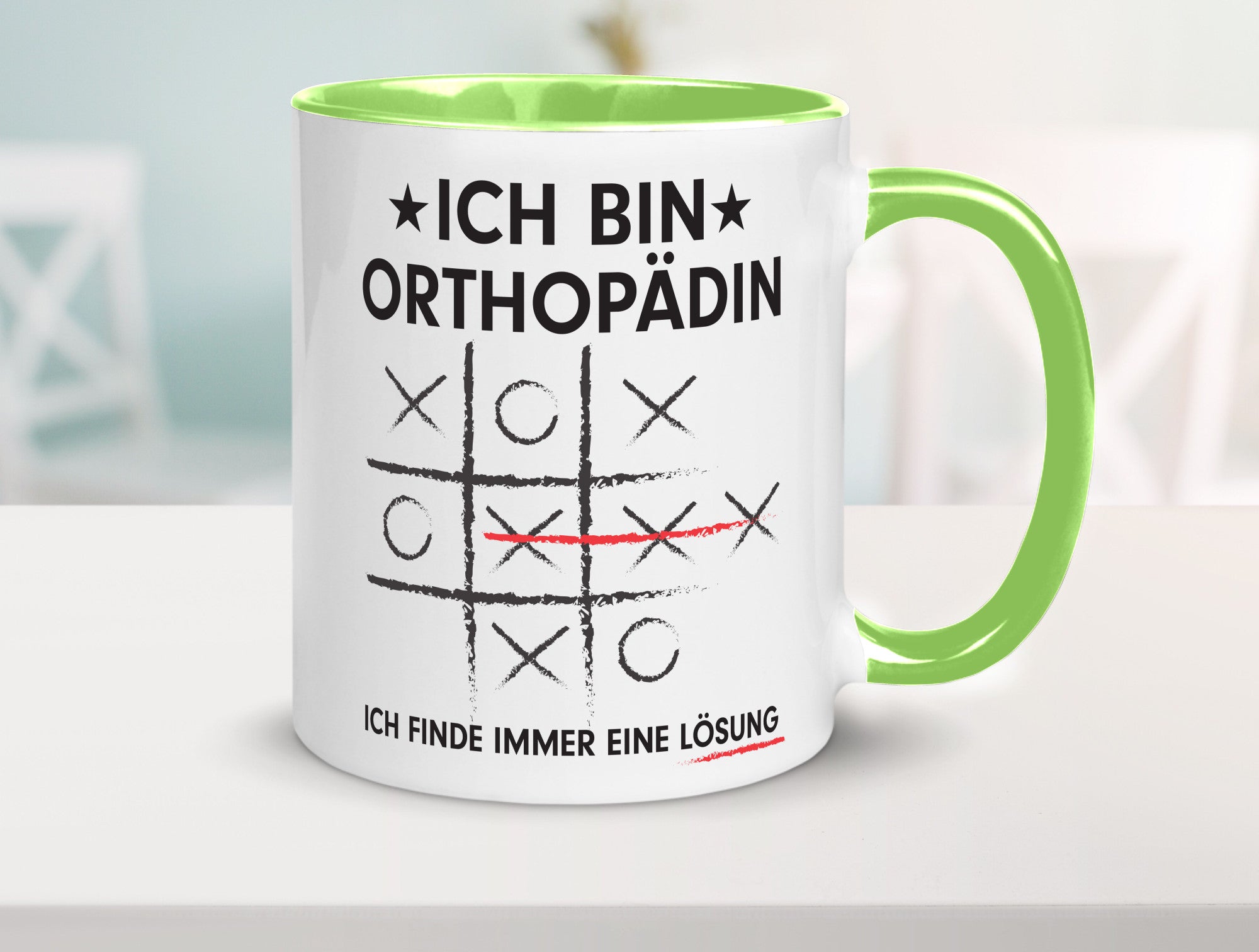 Löse Probleme: Orthopädin |Orthopädie Geschenk Humor Geschenkidee lustiger