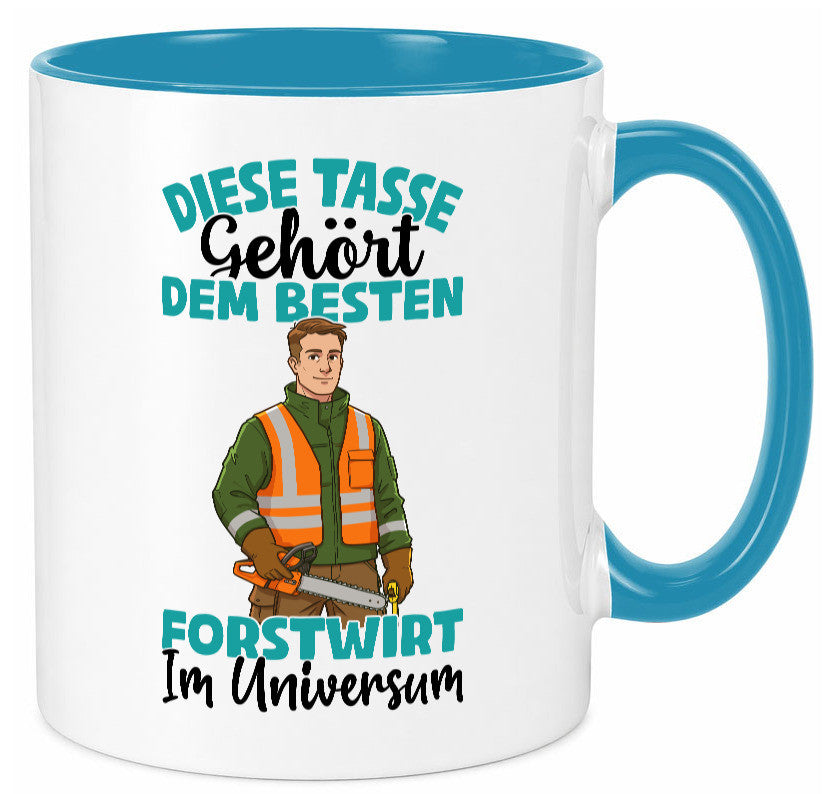 Im Universum: Forstwirt | Waldarbeiter lustig Arbeit Kollegen Büro Geschenk