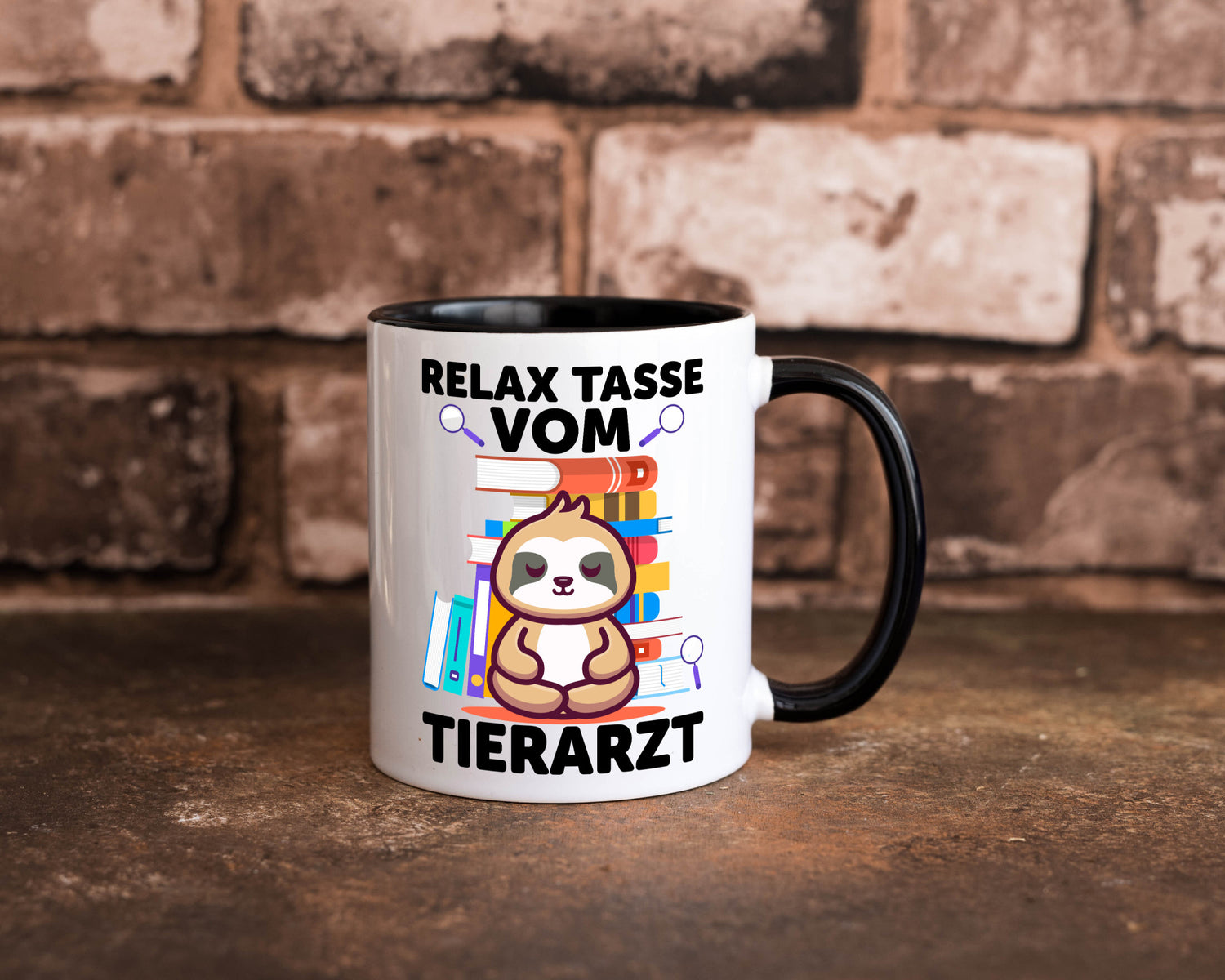 Relax Tasse: Tierarzt | Tiermedizin Mediziner Geschenkidee Tierliebhaber Humor