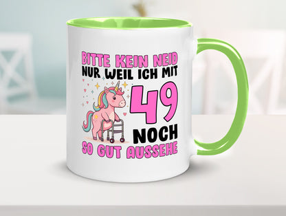 49. Geburtstag | 49 Jahre Mit noch so gut aussehen lustiger Spruch Geschenk