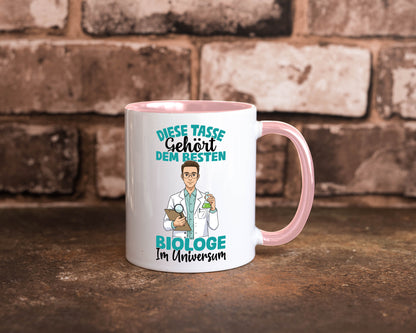 Im Universum: Biologe | Biologie Naturforscher Humor Geschenkidee Tasse