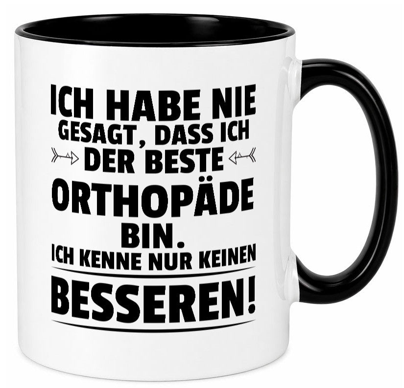Der Beste Orthopäde | Orthopädie Humor Geschenkidee Tasse
