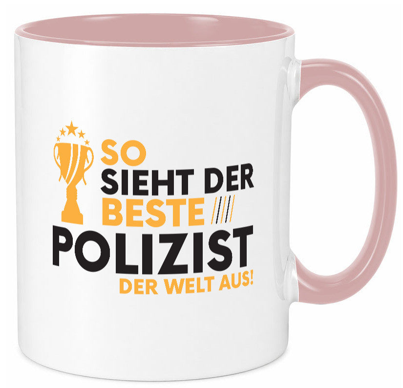 Der Weltbeste Polizist | Polizei Geschenkidee Humor Tasse