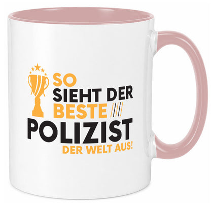 Der Weltbeste Polizist | Polizei Geschenkidee Humor Tasse