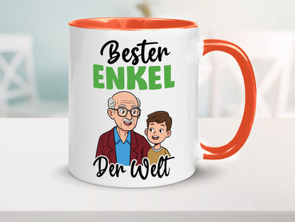 Bester Enkel | Großmutter Großvater Oma Opa lustiger Spruch Geschenk Familie