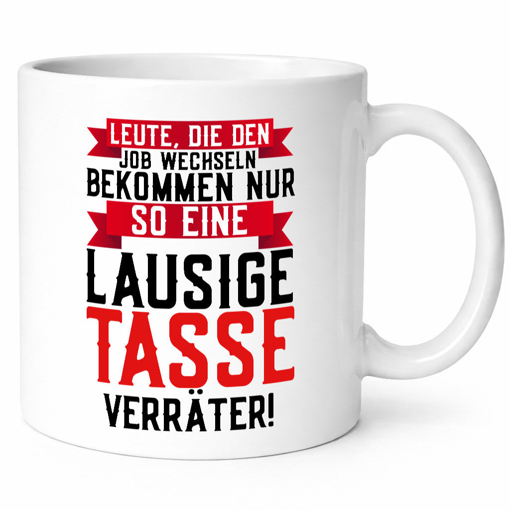 Jobwechsel | Verräter Kollegen Abschied Büro Arbeit Humor Geschenkidee Tasse