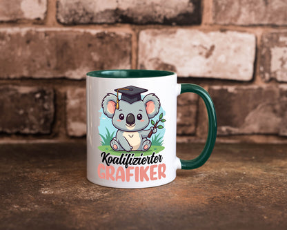 Koalifizierter Grafiker | Grafik Design lustiger Spruch Geschenk Humor