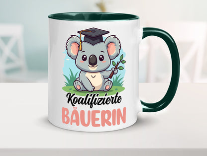 Koalifizierte Bäuerin | Bauernhof Landwirtschaft lustiger Spruch Geschenk Humor