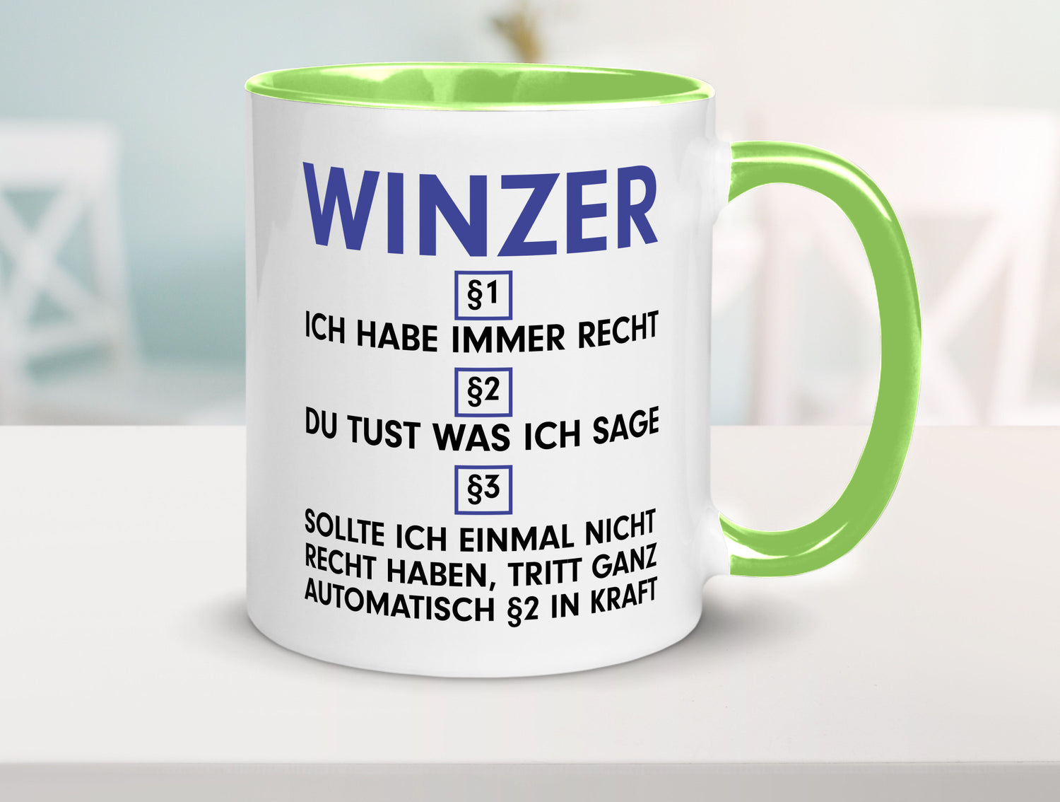 Ich habe immer Recht Winzer | Weinbauer Wein lustig Humor Geschenkidee Geschenk