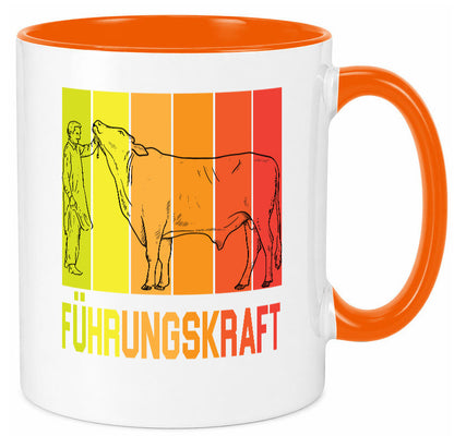 Führungskraft | Farmer Bauernhof lustig Humor Geschenkidee Geschenk Tasse