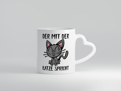 Der mit Katze spritz | Katzenliebhaber Tierfreund Humor Tierliebhaber
