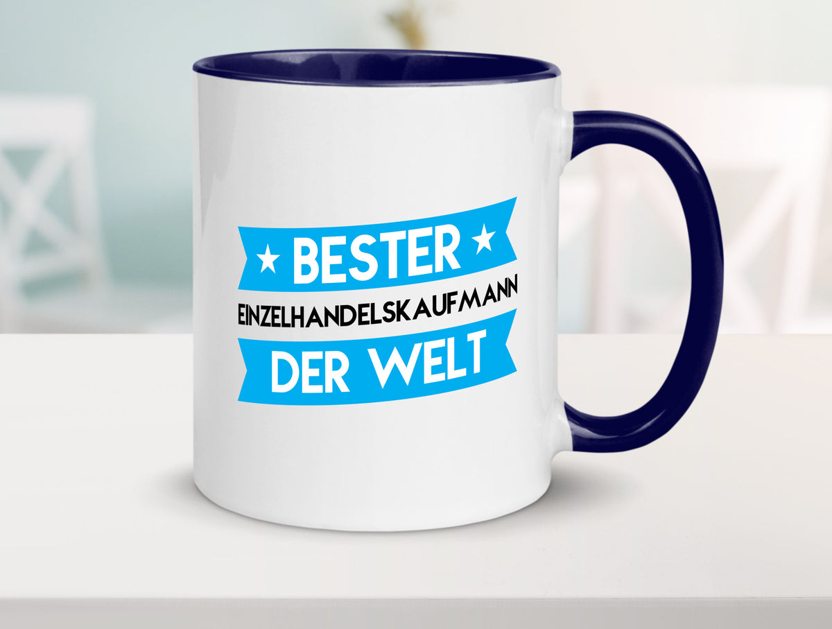 Bester Einzelhandelskaufmann | Einzelhandel Geschenk Humor Geschenkidee Tasse