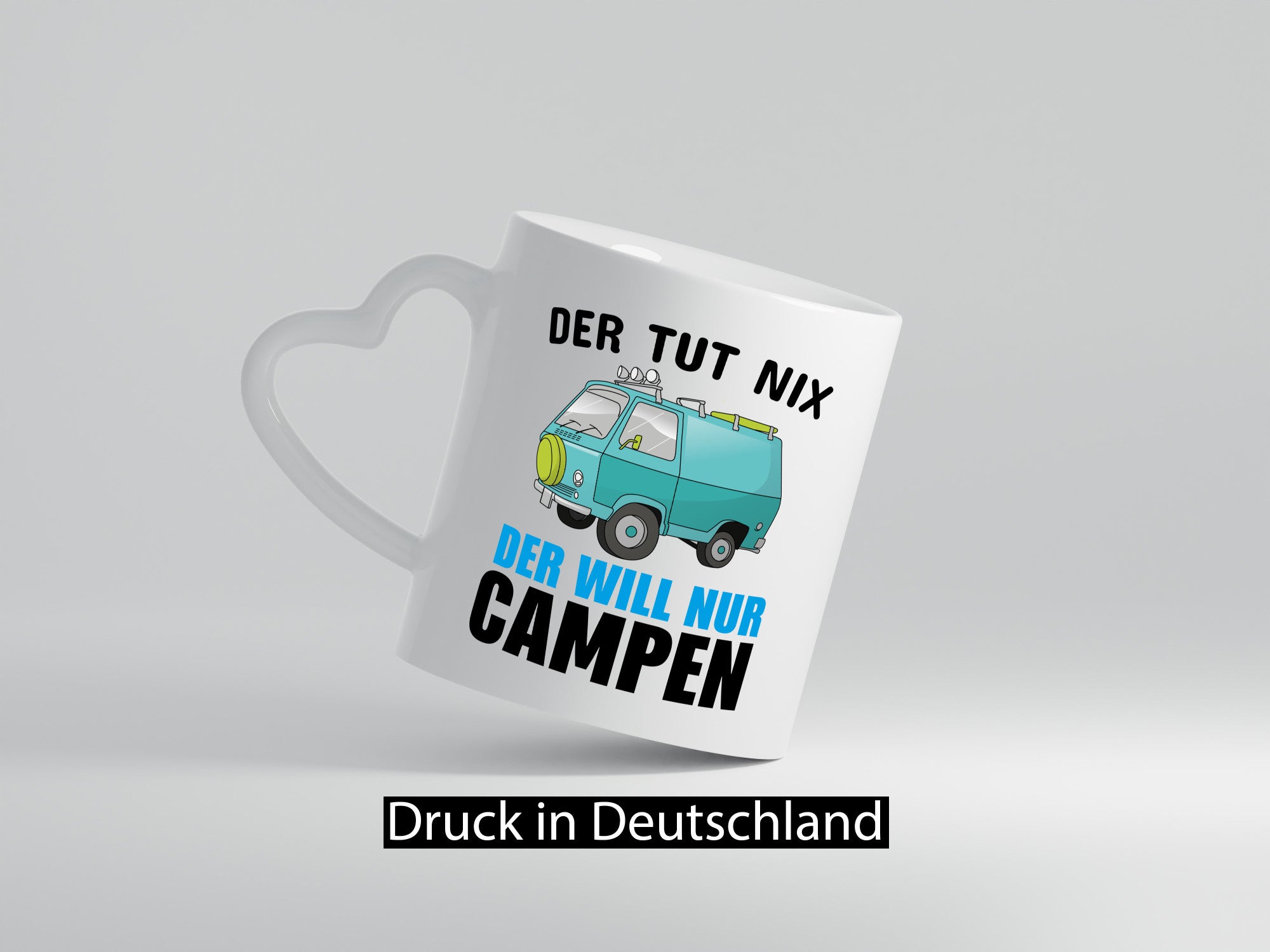 Ich will nur Campen Geschenkidee Humor Tasse