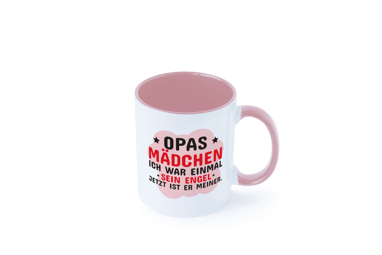 Opas Mädchen | Trauer Tasse Abschied Enkelin lustig Familie Geschenkidee