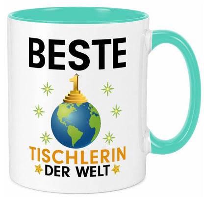 Welt Beste Tischlerin | Tischlerei Geschenkidee Humor Tasse