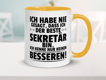 Keinen Besserer Sekretär | Büro lustiger Spruch Geschenk Arbeit Kollegen Tasse